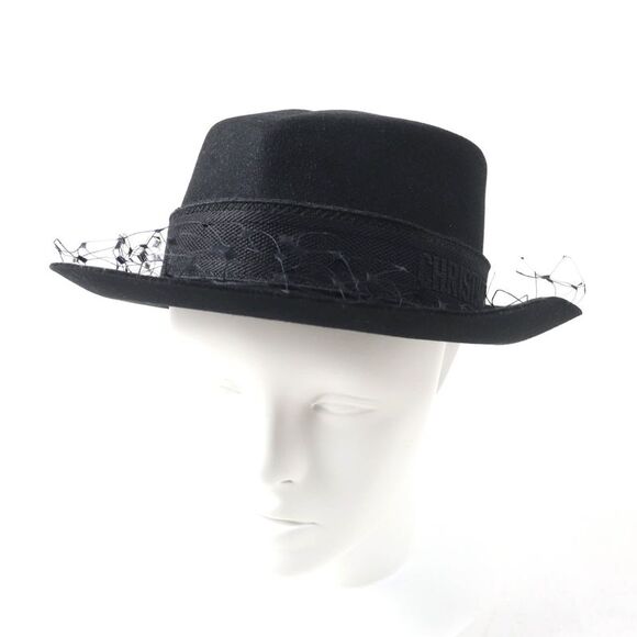 Christian Dior Rabbit Nylon Logo design Hat - Picture 1 of 6